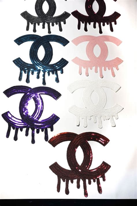 chanel patches for clothes|large chanel patch.